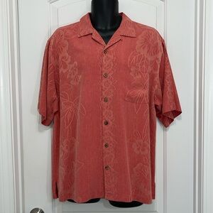Tommy Bahama 100% Silk Hawaiia…